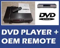 PANASONIC (DVD-A300, RARE) --- DVD, CD, VCD Player + OEM Remote