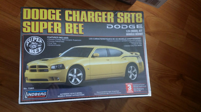 New Sealed Lindberg Dodge Charger SRT8 Super Bee in Arts & Collectibles in Oshawa / Durham Region