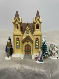 Santa's Trim Shoppe Porcelain Church
