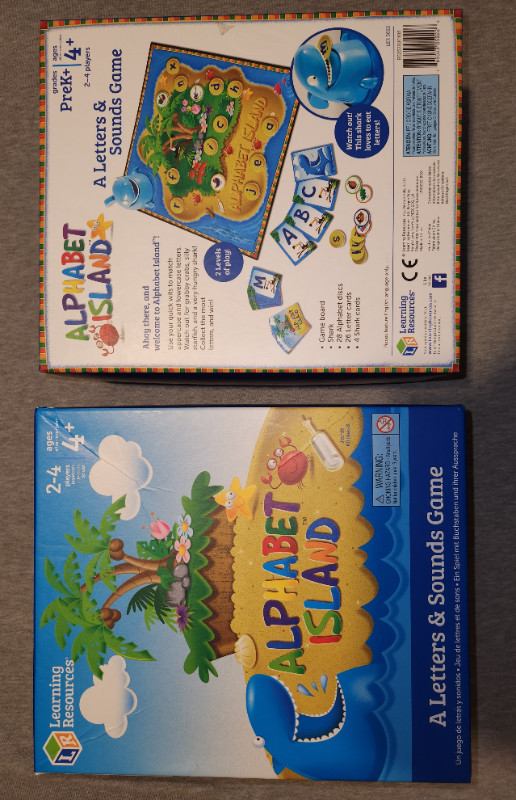 Alphabet Island Board Game in Toys & Games in Burnaby/New Westminster - Image 2