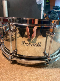 Dunnett classic stainless snare drum