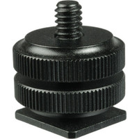 "Revo Hot Shoe to 1/4"-20 Male Post Adapter