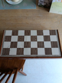 Vintage Chess and Checkers Set