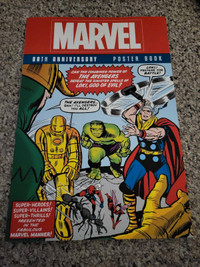 80th anniversary marvel posterbook 