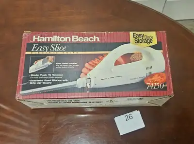 Hamilton Beach Easy Slice Electric Knife (Model 74150) - BidRush, View more