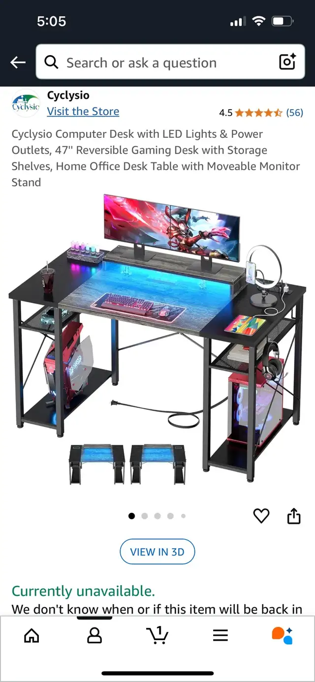 Gaming/Work desk62863733856771121