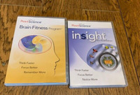 BRAIN FITNESS PROGRAM & INSIGHT DVDS (Posit Science)