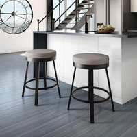 BRAND NEW AMISCO BAR STOOL BROWN FOR  $60