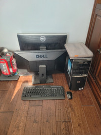 Desktop, Keyboard, Mouse