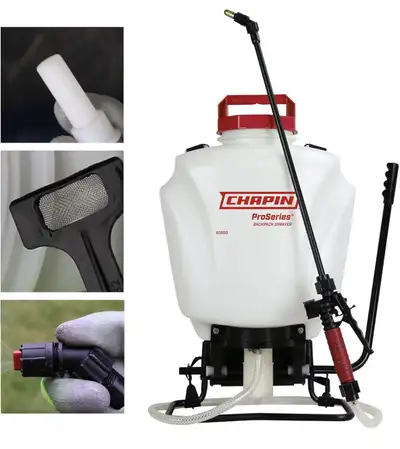 NEW – Chapin 4-Gallon Professional Backpack Sprayer  , View more