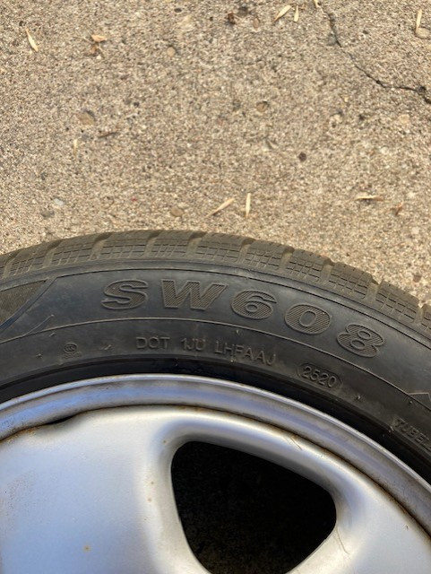 225/50R17 Goodride SW608 Winter Tires on Honda/Acura Rims in Tires & Rims in Strathcona County - Image 4