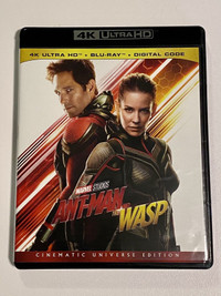 Ant-Man & the Wasp  (4K Ultra HD + Blu-ray) Movie Set