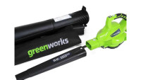 40 volt greenworks leaf blower / vacuum (tool only)