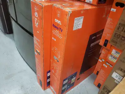 75" TV SALE! 75" ONN 4K ROKU SMART TV, View more
