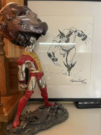 For sale $450 1/6 Colossus Sentinel Diorama Resin statue Not Bowen or Sideshow Based on Sideshow cla...