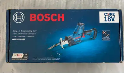 NEW Bosch Compact Reciprocating Saw, View more