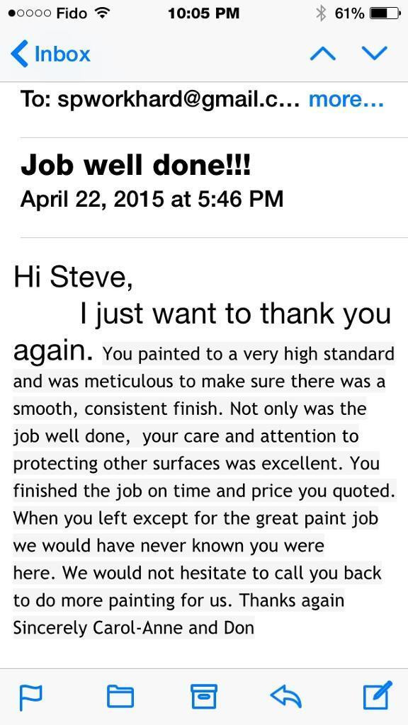 PROFESSIONAL PAINTER***INSURED! REFERENCES UPON REQUEST in Painters & Painting in Windsor Region