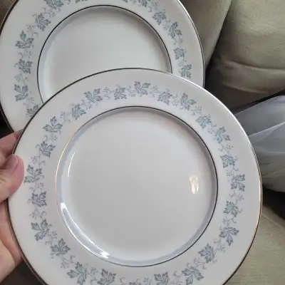 Beautiful Pair of 8" Round Royal Doulton Lyric Dinner Salad...., View more