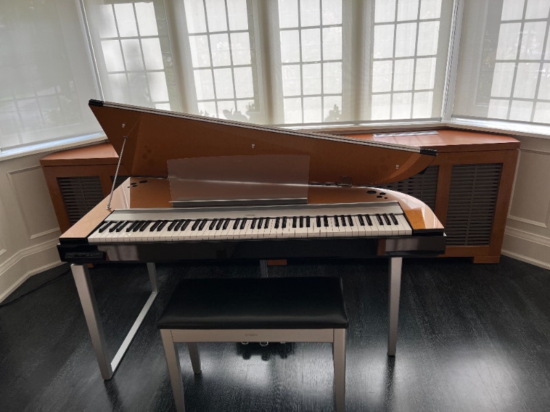 Yamaha Digital H01 Claninova series grand piano Amber Glow Pianos