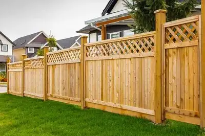 Deck and fence, View more