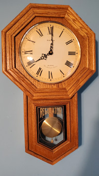 Railway / Schoolhouse Regulator style clock