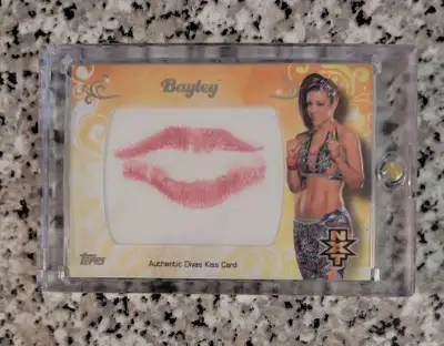 Bayley 2016 WWE NXT Divas Kiss Wrestling Card RARE, View more