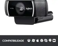 Webcams - Logitech Brio 300, 100, C922, C920s, Streamcam Plus