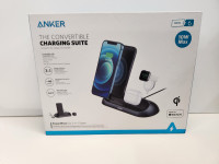 Anker PowerWave Charging Station (3-in-1) airpods apple watch