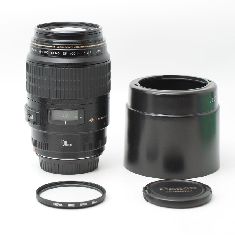 美品！キヤノン Canon EF 100mm F2.8 Macro USM EF 100mm f/2.8L Macro IS USM - [佳能香港有限公司]