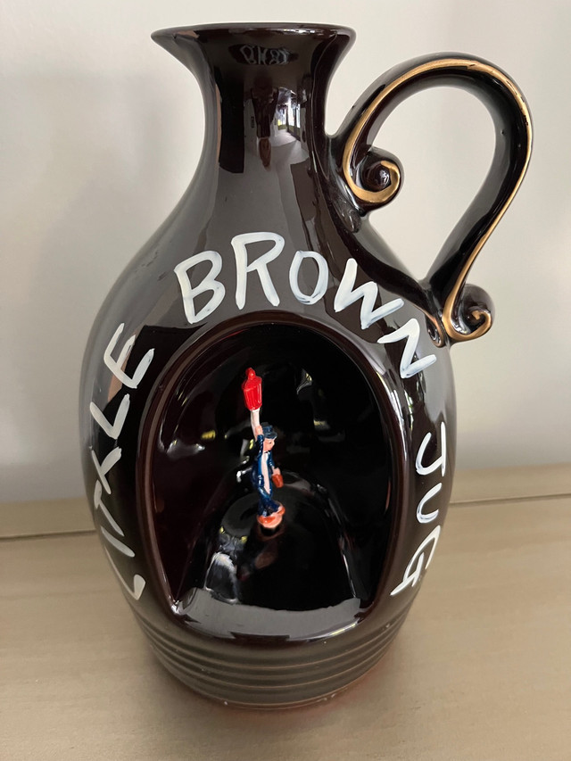 Musical Little Brown Jug by Decorama Inc. - Vintage Barware in Arts & Collectibles in St. Catharines