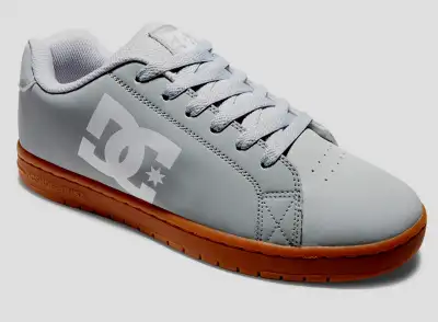 DC GAVELER SKATE Shoe runners Sneakers CLASSIC GREY  KICKS SHOES, View more