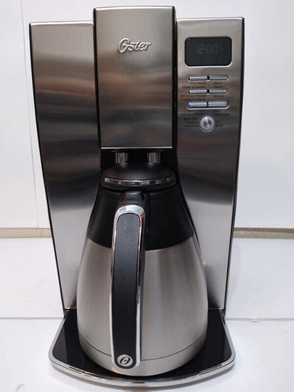 Oster Stainless Steel 10-Cup Thermal Coffee Maker in Coffee Makers in Mississauga / Peel Region - Image 2
