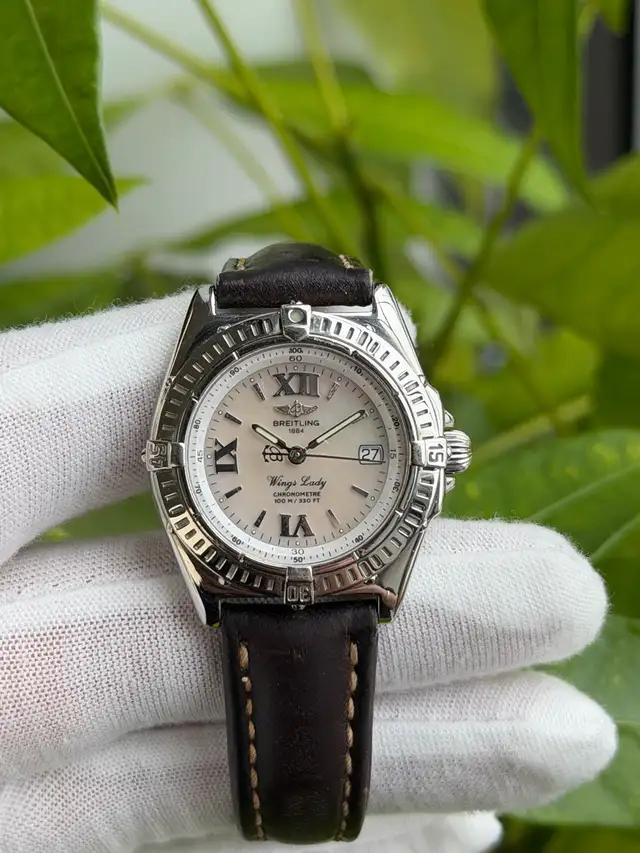 Breitling Wings Lady Mothe of Pearl Dial in Jewellery & Watches in Laval / North Shore - Image 10