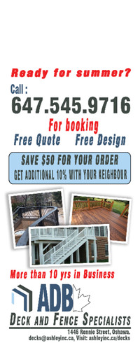 Deck and fence installation