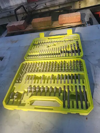 Ryobi Multi Drill And Bit Set In A Hard Plastic Case, View more