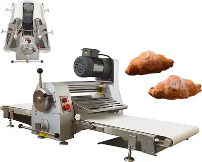 110V 550W Commercial Dough Sheeter Counter Top Roller 056347, View more