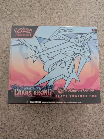 Chaos Rising Pokemon Center Elite Trainer Box, View more