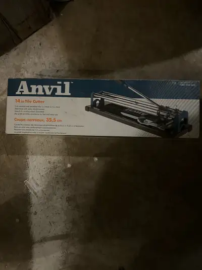 Anvil  14 inch tile cutter, View more