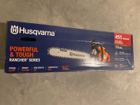 Husqvarna 455 Rancher 55.5cc 2-Cycle Engine Gas Chainsaw, 20-in