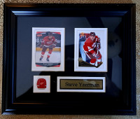 Steve Yzerman plaque - Detroit Red Wings