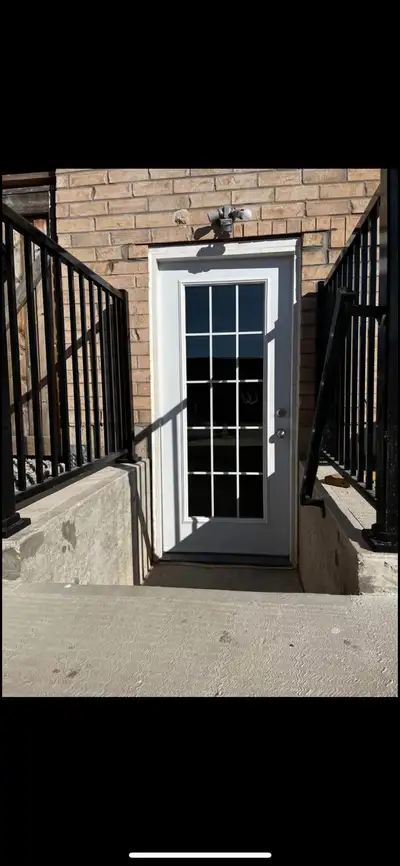 2 bed 1 bathroom walkout basement