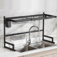 Dish Drying Rack Over Sink Stainless Steel Dish Organizer