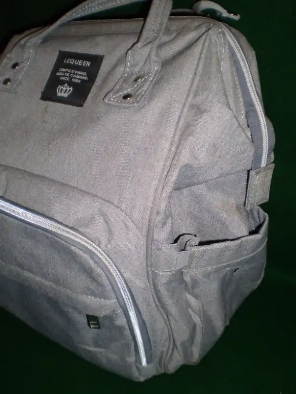 LEQUEEN Diaper Travel Backpack Bag, Grey63234833253633121