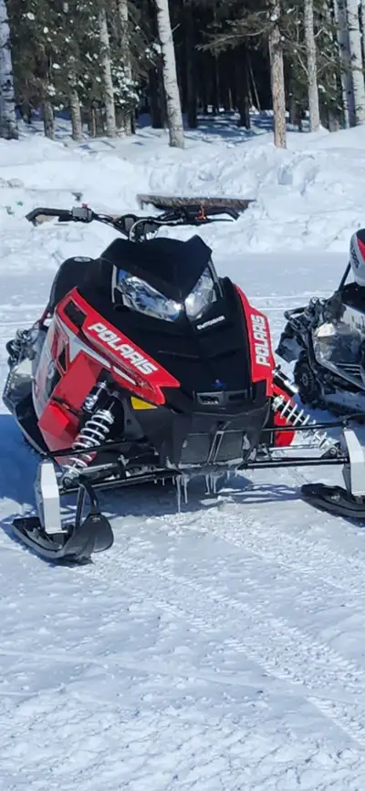 I have a 2012 polaris switchback pro r 600 forsale. Has around 3500km on it. It is in mint condition...