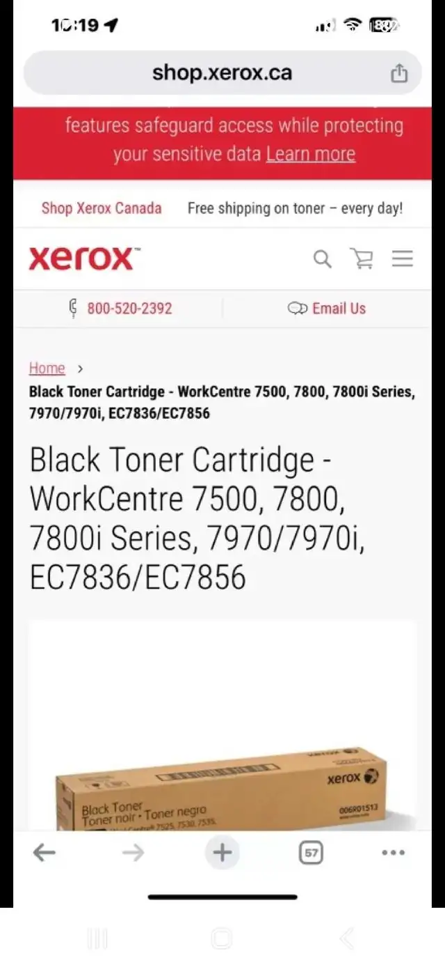 LASER Xerox PRINTER Copier Work Center Toner CARTRIDGES in Printers, Scanners & Fax in City of Toronto - Image 6