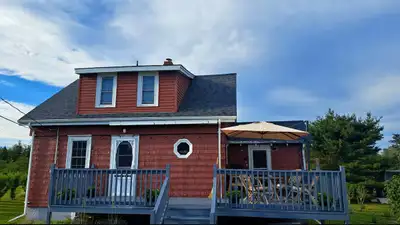 Location: Blue Rocks, 5 minutes from Lunenburg Rent: $1,950/month + utilities Water comes from a dug...