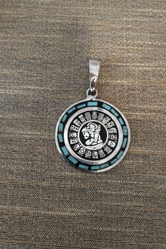 Aztec Pendant Silver 925 in Jewellery & Watches in City of Toronto - Image 2