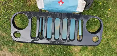 Off of a 2013 jeep wrangler. The grille was installed on my jeep since march just got a different on...