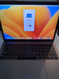 MacBook Pro 13-inch 2017 Two Thunderbolt 3 Ports mint condition