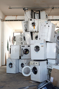 Will pick up un-wanted Washers/Dryers/Stoves